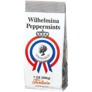  Fortuin Wilhelmina Peppermints, 7 oz Bags, 12 ct (Quantity 