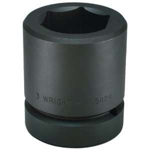 Wright Tool 85842 5 1/4 Inch 6 Point Standard Impact Socket with 2 1/2 