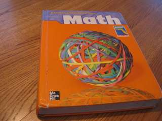 Math Macmillan/McGraw hill school book Florida Edition hard cover 