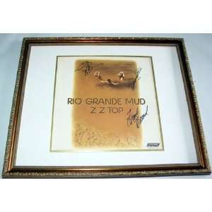 ZZ Top Autographed Signed Grande Mud Album PSA &Video Proof