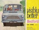 Bedford CA CAS CAL Mk2 Van 1965 66 UK Foldout Brochure