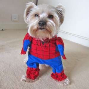  Alfie Couture Pet Apparel   Superhero Costume Spiderman 
