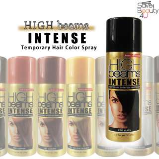 New Improved High Beams Intense Temporary Spray On Hair Color  