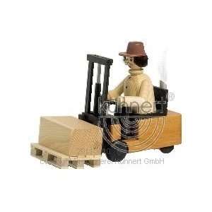   German Incense Smoker, Forklift Truck Driver, 8 Inch