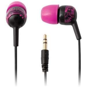  EARPOLLUTION PINK CREW GRAFFITI BUDS Musical Instruments