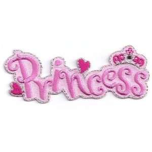  Princess w/Rhinestone Accent Dance  Iron On Embroidered 