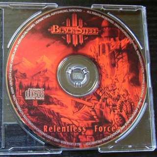 BLACK STEEL Relentless Force CD EP Aust Heavy Metal NEW  
