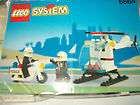 Lego 6664 City Town Chopper Cops Police w/Instructions 