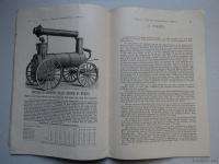 1884 Bullock Mining Rock Drill Engine Catalog Antique ORIGINAL  
