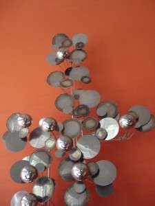 JERE RAINDROPS CHROME SCULPTURE MIDCENTURY MODERN  