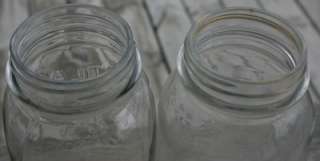 Pint Quart Altas Glass Mason Canning Fruit Jar Strong Shoulder Boyds 