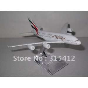  amazing 16cm metal a380 emirates airline plane model 