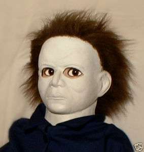 HAUNTED Halloween Mask Horror doll EYES FOLLOW YOU  
