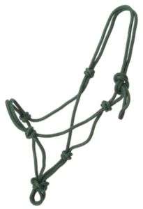 Mini Horse ~ Donkey.Adjustable 1/4 Tied Rope Halter  