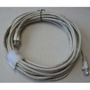  25ft Cat5 WHITE Molded Snagless Ethernet Network Patch Cable 
