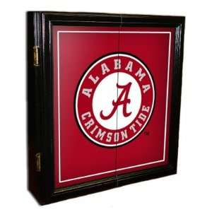   Ole Miss Rebels Mvp Dart Cabinet W/Bristle Board