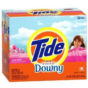  Tide with a Touch of Downy Powder Detergent April Fresh 