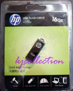 HP v220w USB Flash Drive is fearturing thin, capless design, is made 