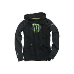  ONE INDUSTRIES WOMENS MONSTER DOOZIE HOODY (LARGE) (BLACK 