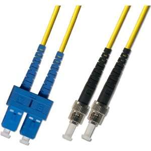   7M Singlemode Duplex Fiber Optic Cable (9/125)   SC to ST Electronics