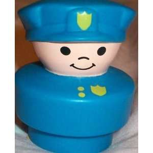  Fisher Price Little People Vintage Police Man Replacement 
