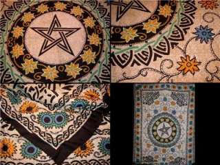 Celtic Pentagram Tapestry 72 x 90 Pentacle Wicca CTH60  