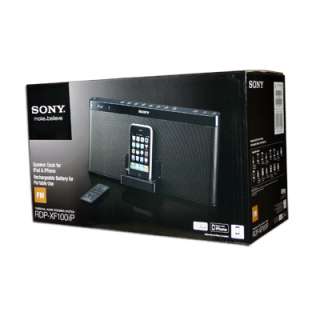 NEW Sony RDP XF100iP iPod Dock Portable Speaker System  