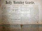 1860 BIDDEFORD Maine newspaper Pre Civil War 151 years 