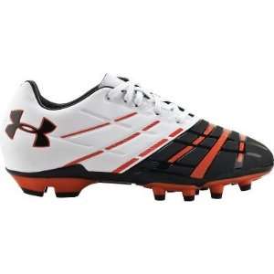  Under Armour Youth Force FG Soccer Cleat   Size 3.5 WHT 