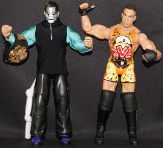 FIVE STAR RIVALRY JEFF HARDY & RVD TNA RINGSIDE EXCLUSIVE 2 PACK 