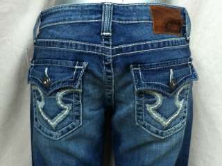 Womens BIG STAR USA Jeans Remy Cropped Capri Premium Stretch Denim 