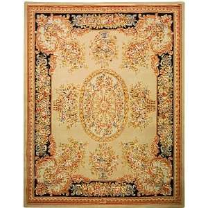 Safavieh   French Tapis   FT225A Area Rug   23 x 10   Beige, Black