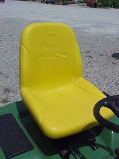 New John Deere seat for 445 and 455 garden tractors.  