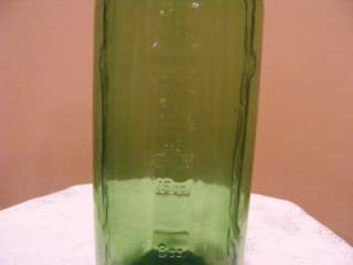   you this Retro Green Glass 40 oz. water   juice bottle (container