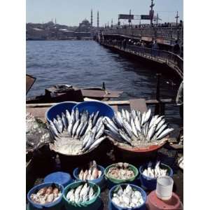  Fish Market, Galata Bridge, Istanbul, Turkey, Eurasia 