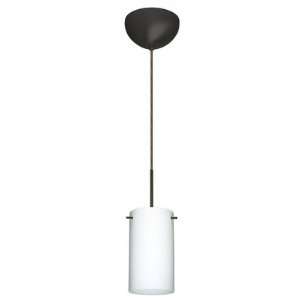 com Stilo 7 One Light Cord Hung Mini Pendant with Dome Style Canopy 