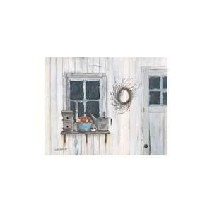  Country Garden Shed Poster Print