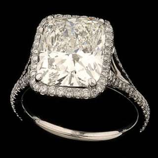   03ct EGL Vintage Cushion Diamond Engagement Ring H/SI1 ON SALE  