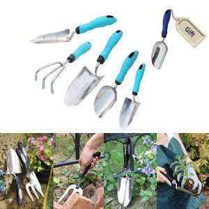  Stainless Steel Full Set of Garden Tools With Hand Cultivator 