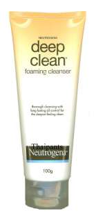 Neutrogena Deep Clean Cleanser facial Foam Oil Control  