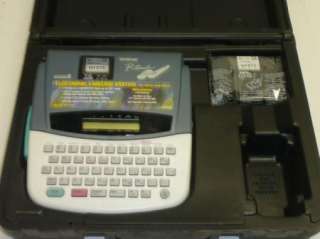 Brother Model PT 310 P Touch Extra Label Maker W/ Case  