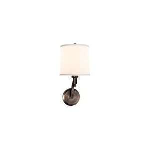 Barbara Barry Westport Sconce in Bronze with Silk Shade by Visual 