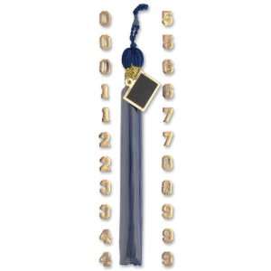   You Graduation Tassel Stickers Blue [Office Product] 