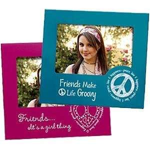  GROOVY TIMES blue and/or pink assorted wood frame by Prinz 