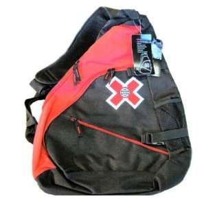  Concept One X GAMES Red Black Sling Backpack 18 Sports 