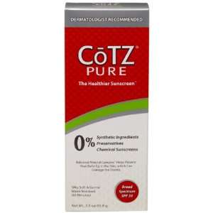  Cotz Pure Sunscreen SPF 30, 3 Ounce Beauty