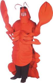    Adults Lobster Halloween Costume (Size Standard) Clothing