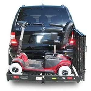 500Lb Capacity Wheelchair and Power Scooter Folding Cargo Carrier Rack 