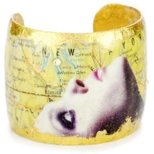  ÉVOCATEUR Voyages Evocative Travels NYC Cuff Bracelet 