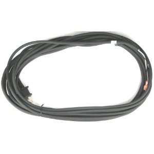   Foot Power Cord (2 Wire) Black for Upright Hard Body